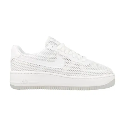 Pre-owned Nike Wmns Air Force 1 Low Upstep Br In White