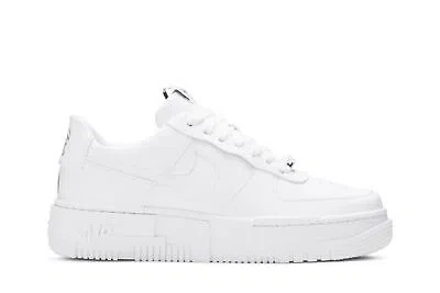 Pre-owned Nike Wmns Air Force 1 'pixel White' Ck6649-100 In White/white/white