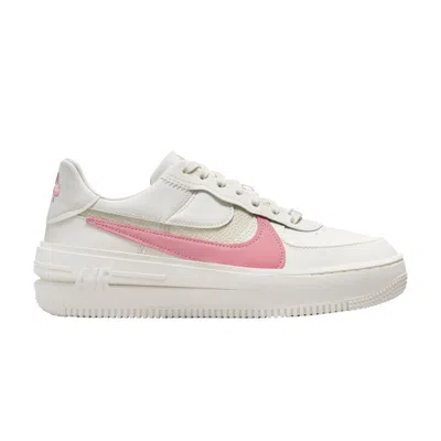 Pre-owned Nike Wmns Air Force 1 Plt.af.orm 'sail Coral Chalk' In Cream