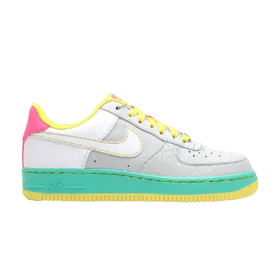 Pre-owned Nike Wmns Air Force 1 Premium '07 'grey Azure'