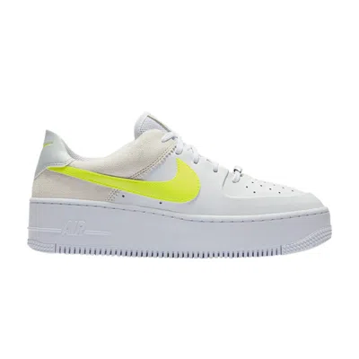 Pre-owned Nike Wmns Air Force 1 Sage Low 'white Lemon Venom'