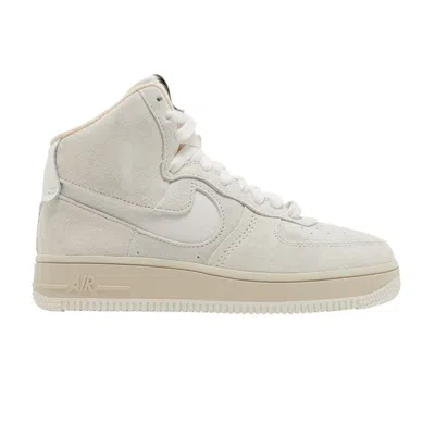 Pre-owned Nike Wmns Air Force 1 Sculpt 'sail Sesame' In Cream