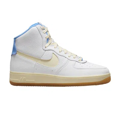 Pre-owned Nike Wmns Air Force 1 Sculpt 'white University Blue'