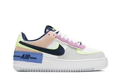 Pre-owned Nike Wmns Air Force 1 Shadow 'crimson Tint Volt' Cu8591-001