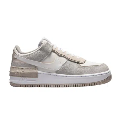Pre-owned Nike Wmns Air Force 1 Shadow 'grey Fleece'