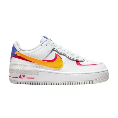 Pre-owned Nike Wmns Air Force 1 Shadow 'gundam' In White