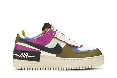 Pre-owned Nike Wmns Air Force 1 Shadow Se 'cactus Flower' Ct1985-500 In Green