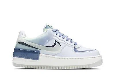 Pre-owned Nike Wmns Air Force 1 Shadow Se 'world Indigo' Ck6561-001