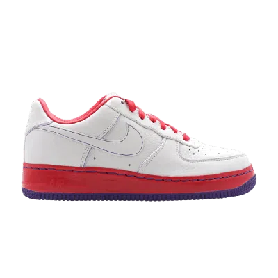 Pre-owned Nike Wmns Air Force 1 Sprm I/o '07 'white Atomic Red'