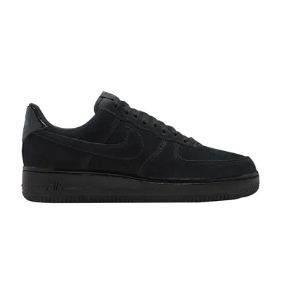 Pre-owned Nike Wmns Air Force 1 'triple Black Suede'