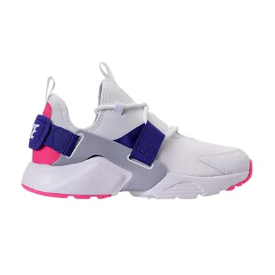 Pre-owned Nike Wmns Air Huarache City Low 'white Hot Punch Blue'