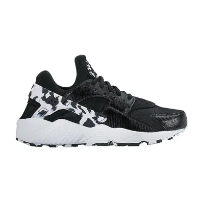 Pre-owned Nike Wmns Air Huarache Run Se 'black White'