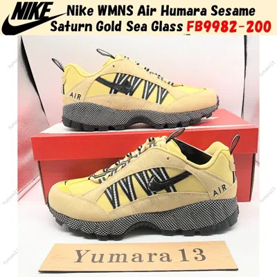 Pre-owned Nike Wmns Air Humara Sesame Saturn Gold Sea Glass Fb9982-200 Women's Size