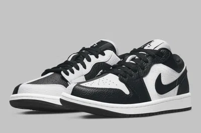 Pre-owned Nike Wmns Air Jordan 1 Low Homage Black×white Dr0502-101