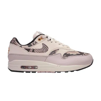 Pre-owned Nike Wmns Air Max 1 '87 'light Orewood Snakeskin' | Cream | Women's Size 9.5 In White