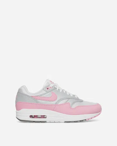 Nike Wmns Air Max 1  87 Sneakers Metallic Platinum / Pink Rise In Multicolor