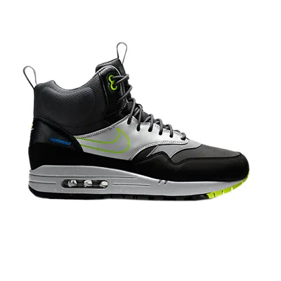 Pre-owned Nike Wmns Air Max 1 Mid Sneakerboot 'black Volt'