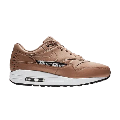 Pre-owned Nike Wmns Air Max 1 Se 'tan Logo'