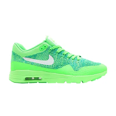 Pre-owned Nike Wmns Air Max 1 Ultra Flyknit 'voltage Green'