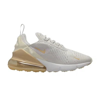 Pre-owned Nike Wmns Air Max 270 'light Bone Sesame' In Cream