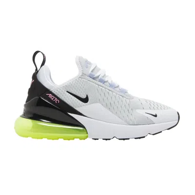 Pre-owned Nike Wmns Air Max 270 'pure Platinum Volt' In Grey