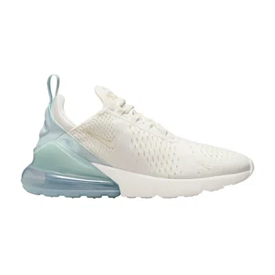 Pre-owned Nike Wmns Air Max 270 'sail Glacier Blue' In Cream