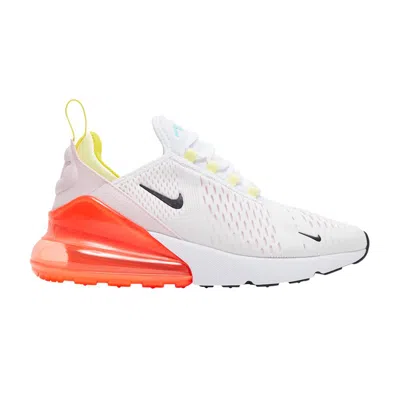 Pre-owned Nike Wmns Air Max 270 'spring Multi-color' In White