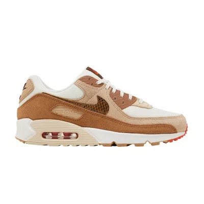 Pre-owned Nike Wmns Air Max 90 Amd 'brown Snakeskin'