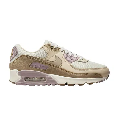 Pre-owned Nike Wmns Air Max 90 'brown Kelp Light Violet Ore'