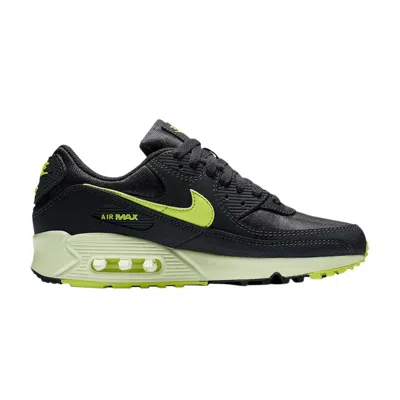 Pre-owned Nike Wmns Air Max 90 'dark Smoke Grey Volt'