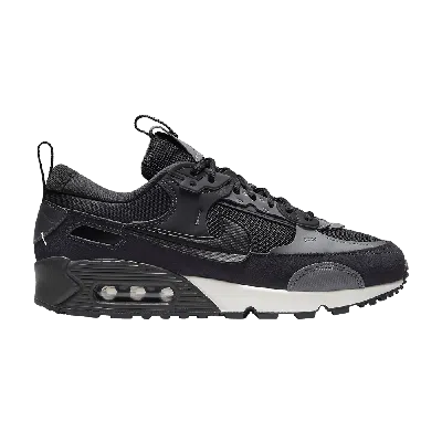 Pre-owned Nike Wmns Air Max 90 Futura 'black Iron Grey'