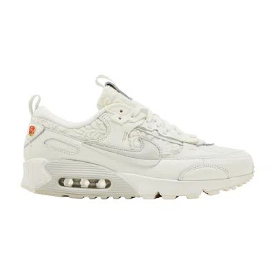 Pre-owned Nike Wmns Air Max 90 Futura 'give Her Flowers' In Cream