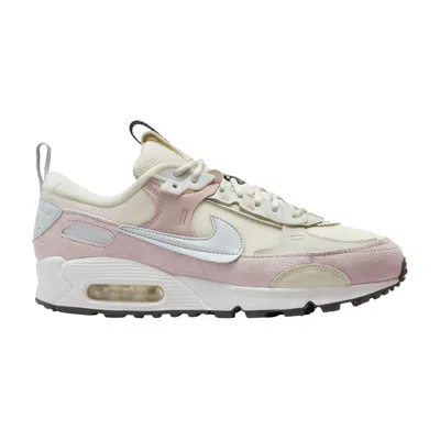 Pre-owned Nike Wmns Air Max 90 Futura 'pale Ivory Platinum Violet' In Cream