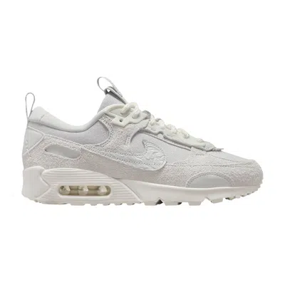 Pre-owned Nike Wmns Air Max 90 Futura Se 'needlework' In Grey
