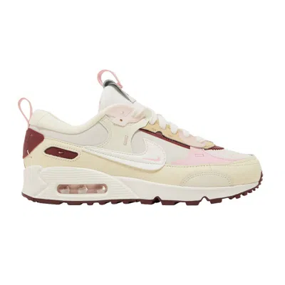 Pre-owned Nike Wmns Air Max 90 Futura 'valentine's Day' In Cream
