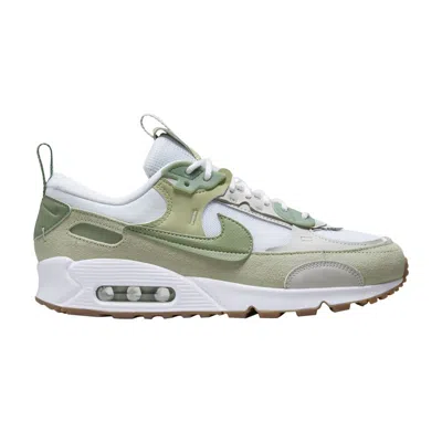 Pre-owned Nike Wmns Air Max 90 Futura 'white Olive Aura'