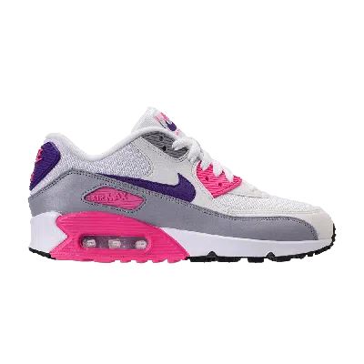 Pre-owned Nike Wmns Air Max 90 'laser Pink' In White