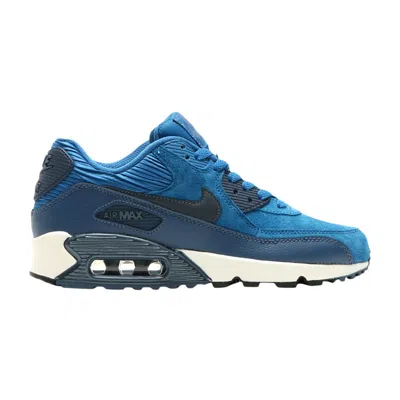 Pre-owned Nike Wmns Air Max 90 Leather 'brigade Blue' | Women's Size 5.5