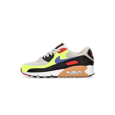 Nike Wmns Air Max 90 Light Bone/lt Ultramarine/volt/black Women's Low Shoe