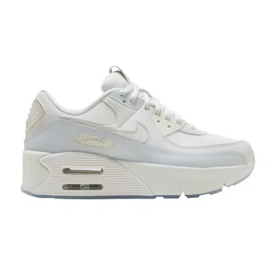 Pre-owned Nike Wmns Air Max 90 Lv8 'glacier Blue' In White