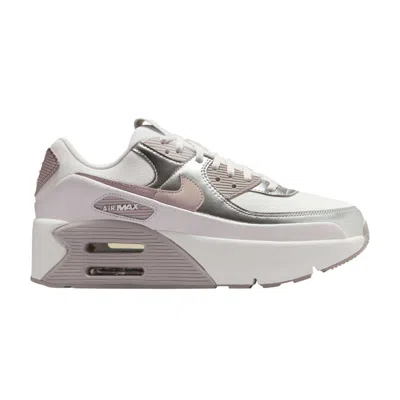 Pre-owned Nike Wmns Air Max 90 Lv8 'vast Grey Metallic Platinum' | Purple | Women's Size 7