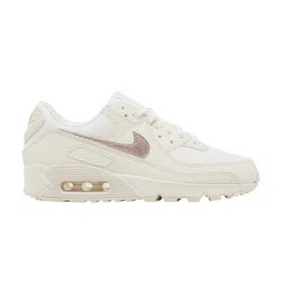Pre-owned Nike Wmns Air Max 90 'sail Pink Oxford' In Cream