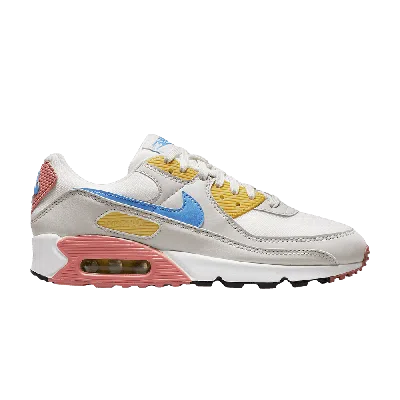 Pre-owned Nike Wmns Air Max 90 'spring Colors' In White