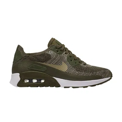 Pre-owned Nike Wmns Air Max 90 Ultra 2.0 Flyknit 'cargo Khaki' | Green | Women's Size 9.5