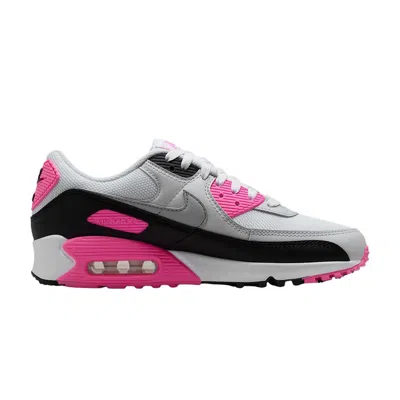 Pre-owned Nike Wmns Air Max 90 'white Pink Glow Black' | Women's Size 8