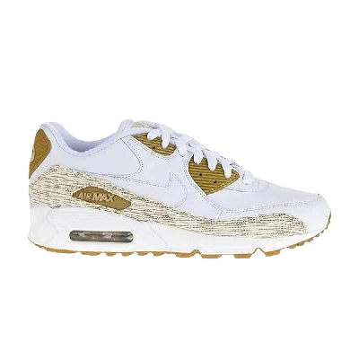 Pre-owned Nike Wmns Air Max 90 'white Wheat'
