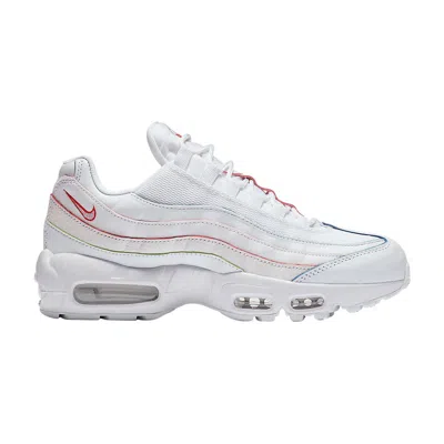 Pre-owned Nike Wmns Air Max 95 '4th Of July' | White | Women's Size 6