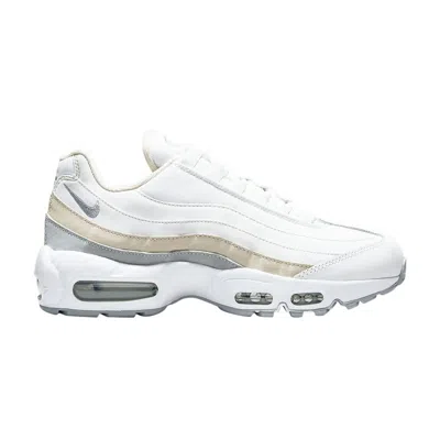 Pre-owned Nike Wmns Air Max 95 'white Wolf Grey'