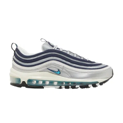 Pre-owned Nike Wmns Air Max 97 Og 'metallic Silver Chlorine Blue'