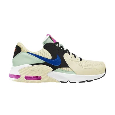 Pre-owned Nike Wmns Air Max Excee 'fossil Hyper Blue' In Tan